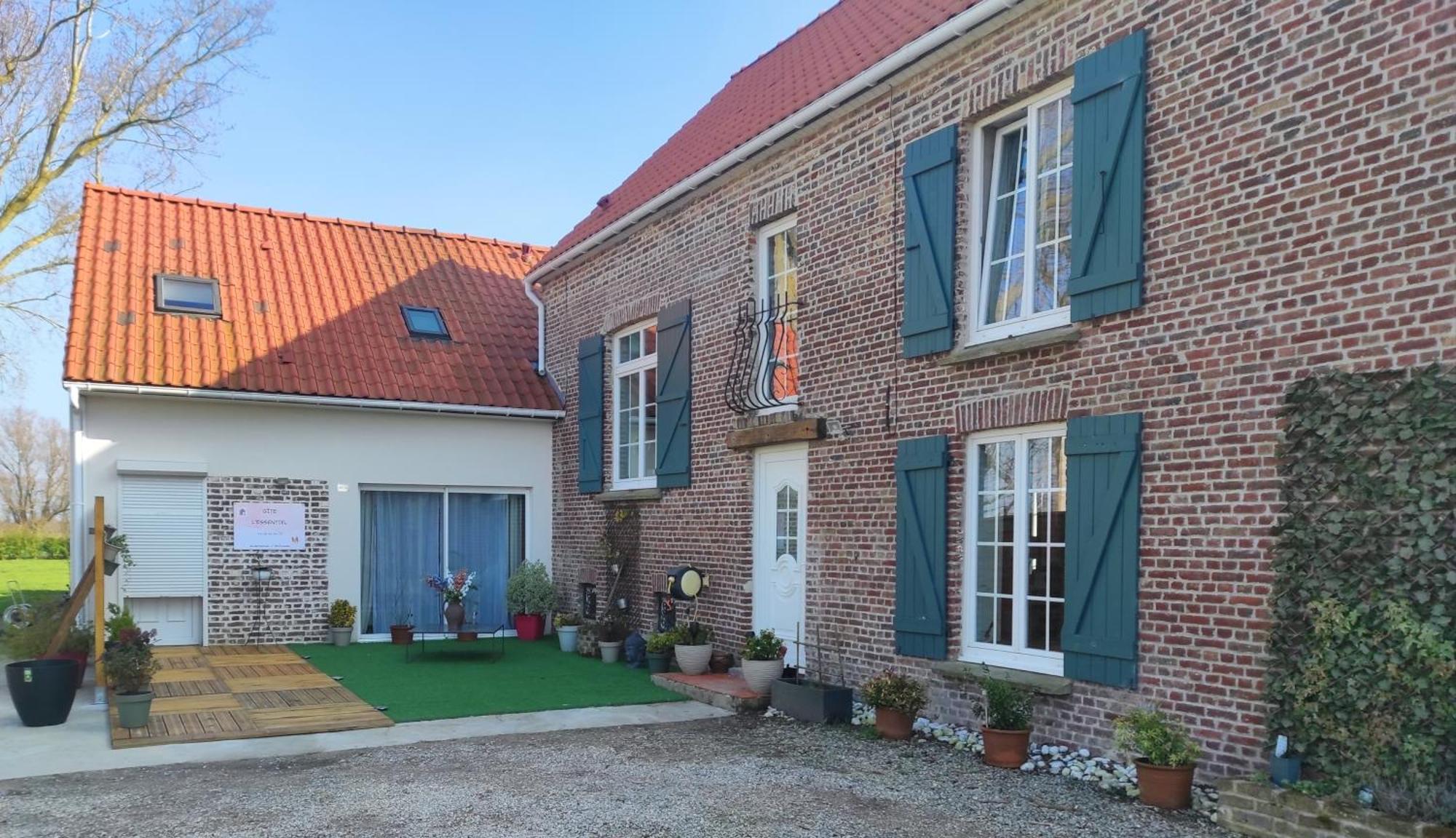 Villa L'Essentiel à Guemps Extérieur photo